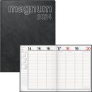 Buchkalender magnum Catana, 2024, 18,3 x 24 cm, 2 Seiten...
