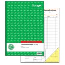 Sigel Kassenbuch EDV A4 hoch 2 x 40 Blatt selbstdurchschreibend