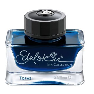 Edelstein® Ink, Tinte im Flakon mit 50 ml, topaz (türkis-blau)