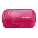 Step by Step Lunchbox &quot;Glitter Heart&quot;, Pink