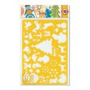 KOH-I-NOOR Malschablone Weihnachten – 26,5 x 18,7 cm