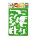 KOH-I-NOOR Malschablone Safari – 26,5 x 18,7 cm