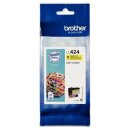 Brother LC-424Y Tintenpatrone Gelb, ca. 750 Seiten -...