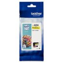 Brother LC-424Y Tintenpatrone Gelb, ca. 750 Seiten -...