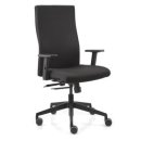 Bürodrehstuhl to-Strike, schwarz, komfortable, höhenverstellbare Vollpolsterrückenlehne, mit Armlehnen