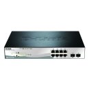 Netzwerk Switch DGS-1210-10P, 10-LAN-Ports, PoE, Fast...