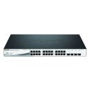 Netzwerk Switch DGS-1210-28P, 28-LAN-Ports, PoE, Fast...