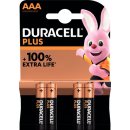 Batterie, Micro AAA, Plus Power, 4er Pack, Alkaline, LR03, 1.5V, VE = 1 Blister = 4 Batterien