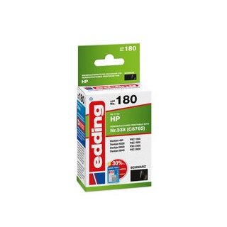 Edding Tinte 180 HP 338 black Ersetzt: HP C8765, No.338