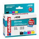 Edding Tinte 408 MultiPack 4St. Brother LC970 farbig,...