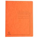 Schnellhefter Colorspan 355g/qm, für DIN A4, mit Beschriftungsfeld, für 350 Blatt, Farbintensiv, robust, orange