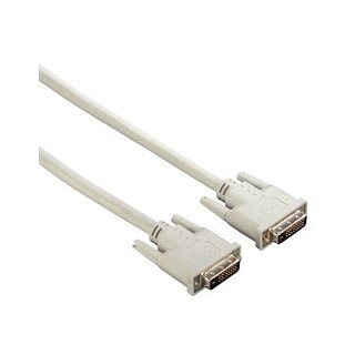 DVI-Kabel Dual Link, 1,50 m, (24 Pins digital, 1 Pin analog)