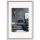 Bilderrahmen Detroit, Alu, 70 x 100 cm, silber,  Polystyrolscheibe (1mm)  inkl. Dokumenteneinleger