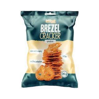 Brezel Cracker, gesalzen, 28 Portionen à 35 g