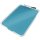 Desktop-Notizboard Cosy, A4, blau, Sicherheitsglas, trocken abwischbar, inkl. Marker mit Wischer und Stifthalter
