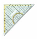 Geo- Dreieck 45° transparent 22cm