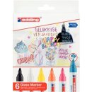 Glasboardmarker 95, 6er Set, 1,5 - 3 mm, Rundspitze,...