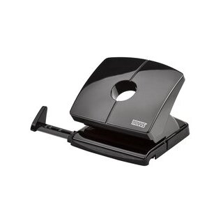 NOVUS Locher B220, mit Anschlagschiene, Leistung 20 Blatt, schwarz