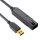 USB-2.0-Kabel, Aktiv, Verlängerung, schwarz, 12 m, 480Mbps und 0,5A