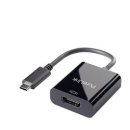 Adapterkabel iSerie, USB-C auf HDMI, schwarz, 0,10 m, 4K60Hz