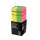 rOtring Bleistift NEON HB, 72er Box, sortiert, je 18 blau, pink, grün, gelb