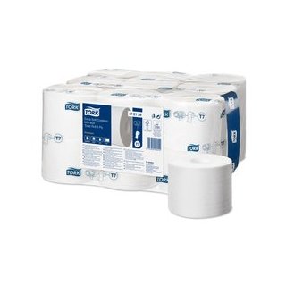 Toilettenpapier hülsenlos, 3-lagig, weiß, T7 System