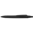 Kugelschreiber Reco, auswechselbare Großraummine, schwarz/schwarz