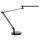 Tischleuchte MAMBO LED, 7W, dimmbar, schwarz, Höhe: 30-75 cm, Schalter unterm Kopf, Doppelarm mit Drehgelenk