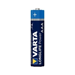 Batterie Micro Longlife Power, AAA, LR03, 1,5V, Alkali-Mangan, VE = 1 Packung = 40 Batterien