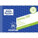 Zweckform Quittung 1255 mit Mwst., Recycling, A6 quer,...
