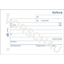 Zweckform Quittung 1255 mit Mwst., Recycling, A6 quer,...