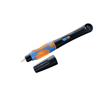 Pelikan griffix Füller für Rechtshänder inkl. 1 Tintenpatrone, neon black