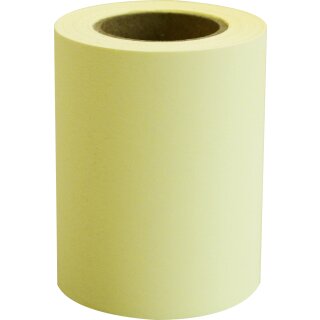 Nachfüllrolle für Haftnotiz Rolle 60mm x 10m hellgelb