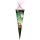 Nestler Schultüte Waldfeen 85cm 6eckig Organzaverschluss und Perlenrand
