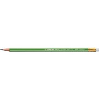 FSC®-zertifizierter Bleistift mit Radierer STABILO® GREENgraph®