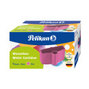 Wasserbecher Pelikan mit Pinselhalter, pink