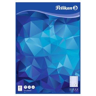 Pelikan Premium-Schulblock A4 liniert Lin.27, 50 Blatt, 90g/m² Premiumpapier