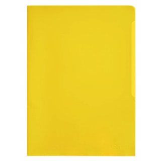 DURABLE Sichthülle gelb DIN A4, PP, 0,12 mm VE= 100 Hüllen