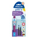 Pelikan griffix Tintenroller für Linkshänder,...