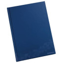 Notizbuch Kladde A4 karriert  96 Blatt Kartoneinband blau