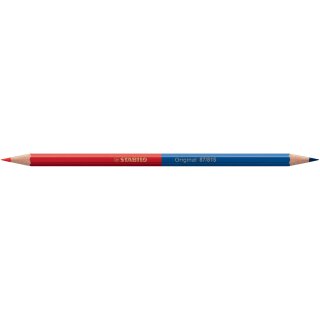 STABILO Original Silbenstift rot/blau - 2,5 mm Dünnkern