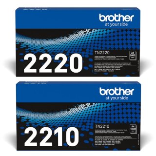Brother TN-2210 / TN-2220 / DR-2200 Toner und Trommel Original - Variante wählbar