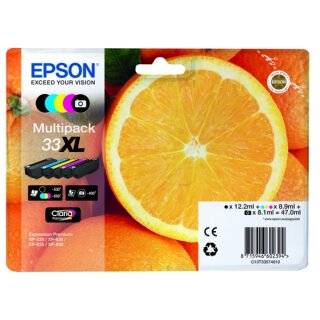 Epson 33 / 33XL Tintenpatronen Original - Variante wählbar