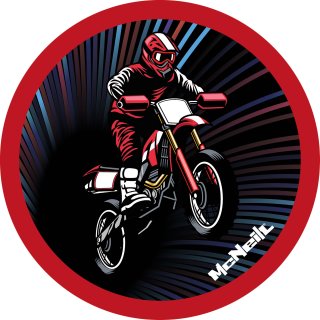 McAddys Motocross zum McNeill Schulranzen