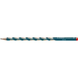 Stabilo Bleistift EASYgraph S ergonomischer Rechtshänderbleistift HB, petrol