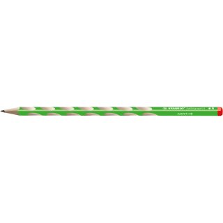 Stabilo Bleistift EASYgraph S ergonomischer Rechtshänderbleistift HB, grün
