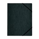 Herlitz Eckspanner easy orga A4,  Colorspan-Karton schwarz
