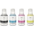 Canon 56 Tintenflaschen schwarz, cyan, magenta und gelb