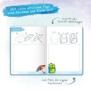 Erste Zeichenschule 100 Motive in 4 Schritten