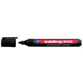 Edding 300 Permanentmarker, verschiedenen Fraben, Rundspitze, 1,5-3mm
